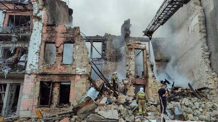 Ataque ruso contra Ucrania. Foto: Reuters.