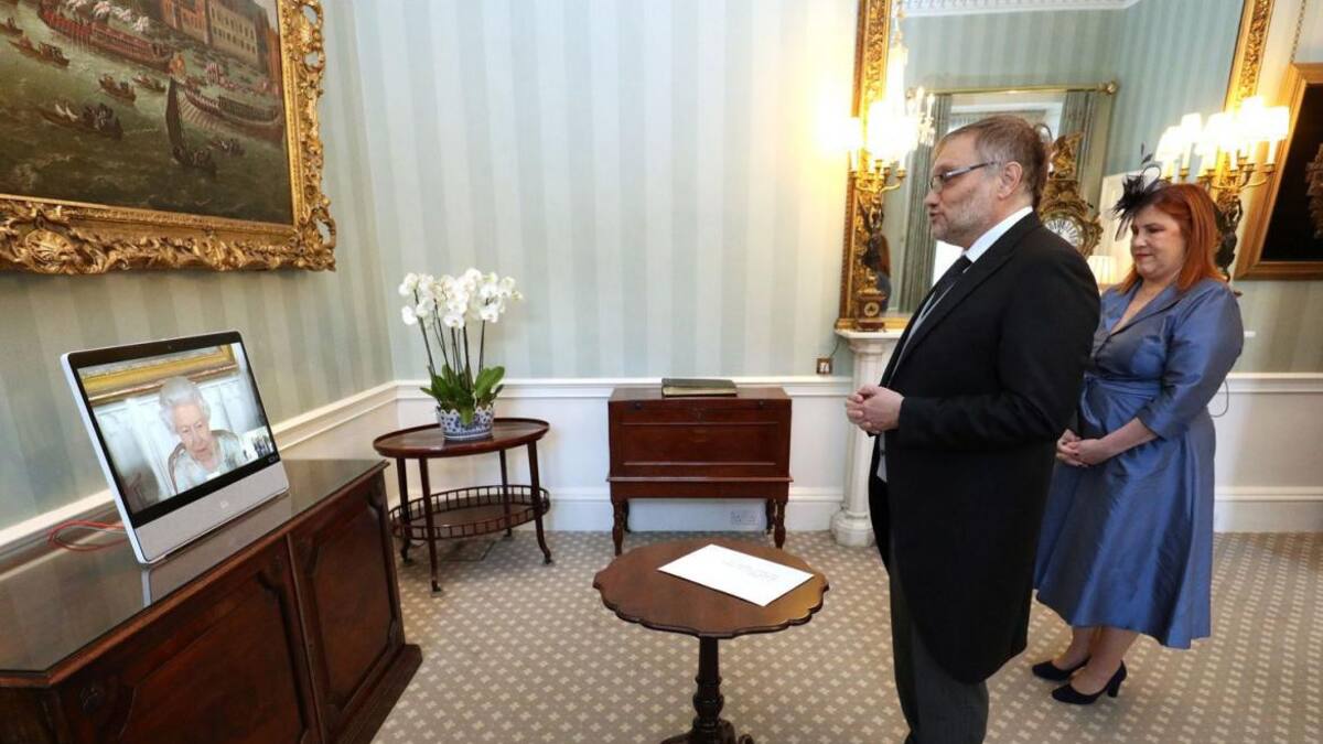 El embajador de la Argentina ante el Reino Unido e Irlanda Javier Figueroa. Foto: REUTERS