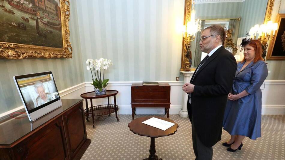 El embajador de la Argentina ante el Reino Unido e Irlanda Javier Figueroa. Foto: REUTERS