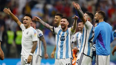 Selección Argentina. Foto: Reuters
