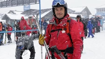 Mario Ruiz, jefe de Patrullas del sector norte del Cerro Catedral que murió en avalancha, Agencia NA