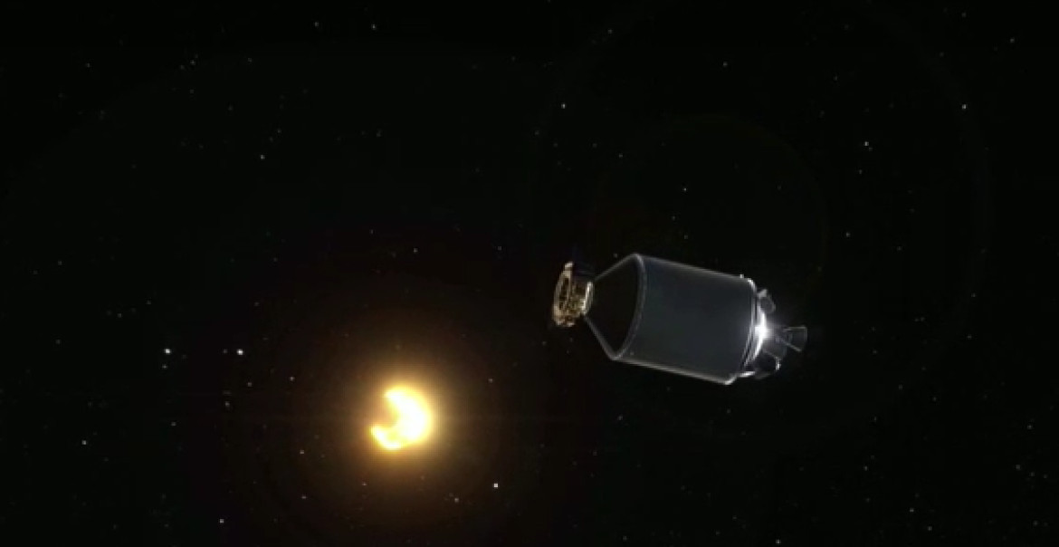 Funeral en el espacio. Foto: Reuters