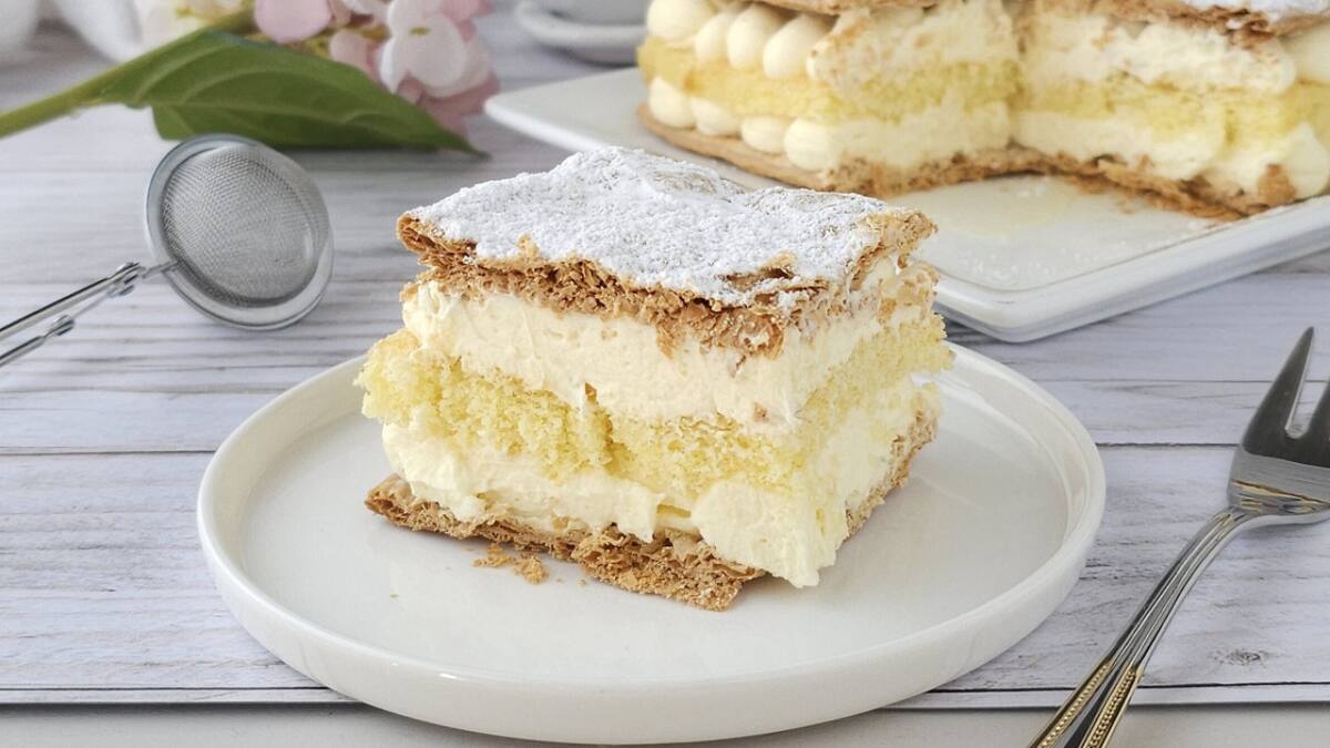 La zuppetta napoletana, también conocida como torta diplomática. Foto: Gentileza GialloZafferano Blog.