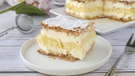 La zuppetta napoletana, también conocida como torta diplomática. Foto: Gentileza GialloZafferano Blog.