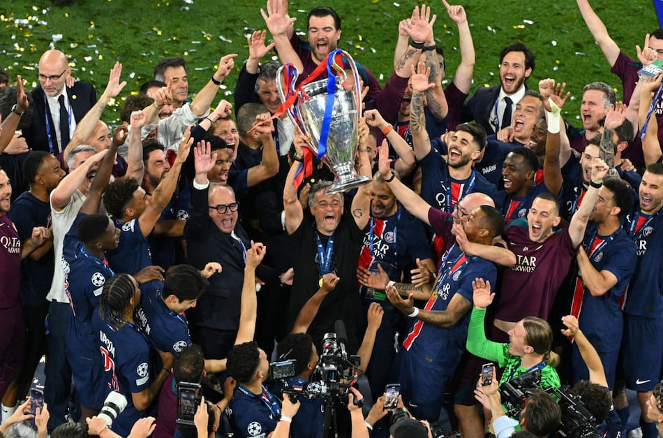 PSG campeón de la Champions League, Luis Enrique. Foto: REUTERS/Annegret Hilse.