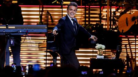 Luis Miguel en Argentina. Foto: Reuters.