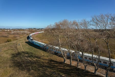 Trenes de larga distancia. Foto: X @TrenesArg.