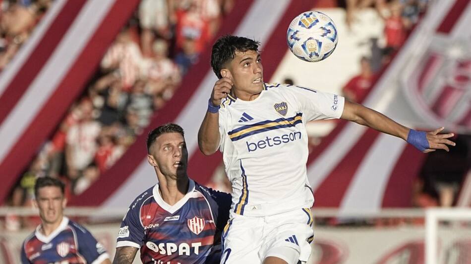 Liga Profesional de Fútbol, Unión vs. Boca. Foto: NA.