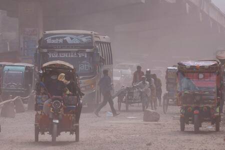 Bangladesh es el país con el aire más contaminado del mundo. Foto: Reuters