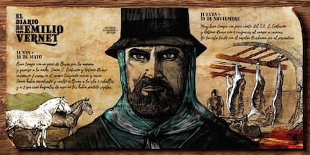 Gaucho Rivero. Foto: Facebook Museo Malvinas e Islas del Atlántico Sur