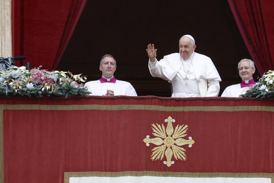 Papa Francisco, mensaje por Navidad. EFE