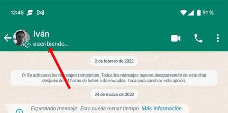 Ocultar el "Escribiendo" en WhatsApp. Foto: Captura de pantalla.