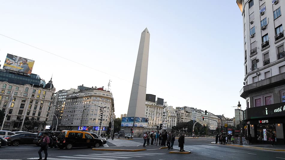El nuevo mirador porteño, desde el Obelisco.
