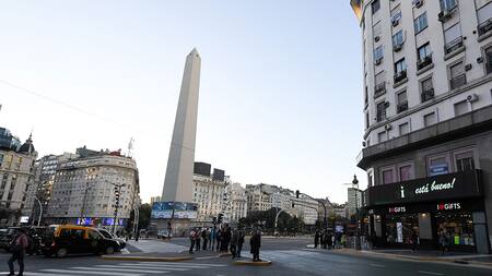 El nuevo mirador porteño, desde el Obelisco.