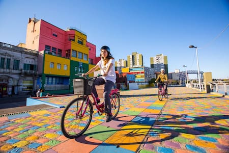 Ciclovías en Buenos Aires. Foto: GCBA.