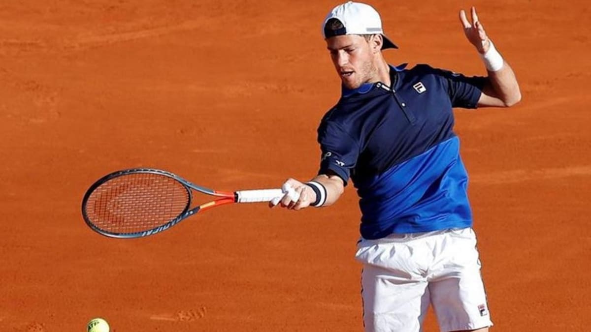 Diego Schwartzman en Montecarlo