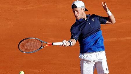 Diego Schwartzman en Montecarlo