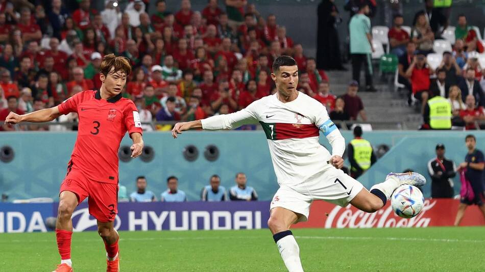 Cristiano Ronaldo, Portugal vs Corea del Sur. Foto: REUTERS