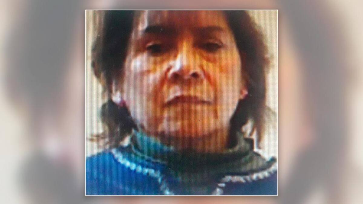 Enfermera desaparecida, Silvia Zulema Chávez. Foto: Télam.