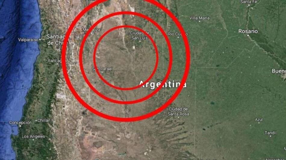Sismo, San Juan, Mendoza