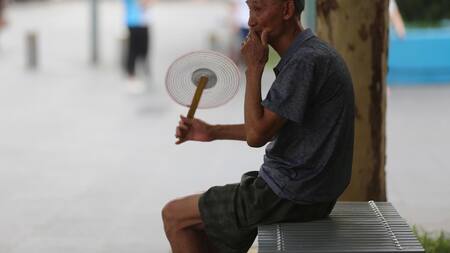 Temperatura récord en China. Foto: EFE.