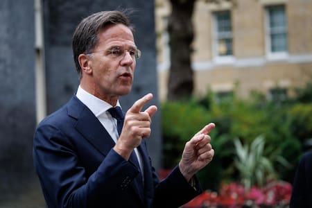 Mark Rutte, secretario general de la OTAN. Foto: EFE.