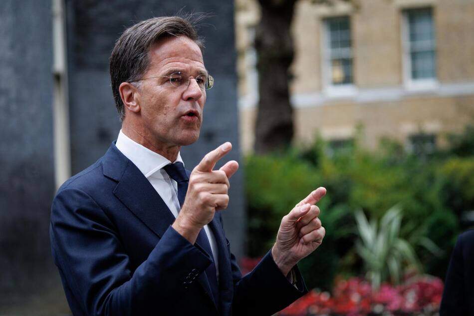 Mark Rutte, secretario general de la OTAN. Foto: EFE.
