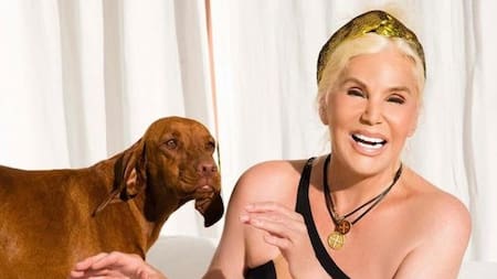 Susana Giménez y su perra Rita, Instagram @gimenezsuok