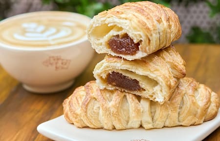 Pain membrillo enrejado. Foto: Le Pain Quotidien.