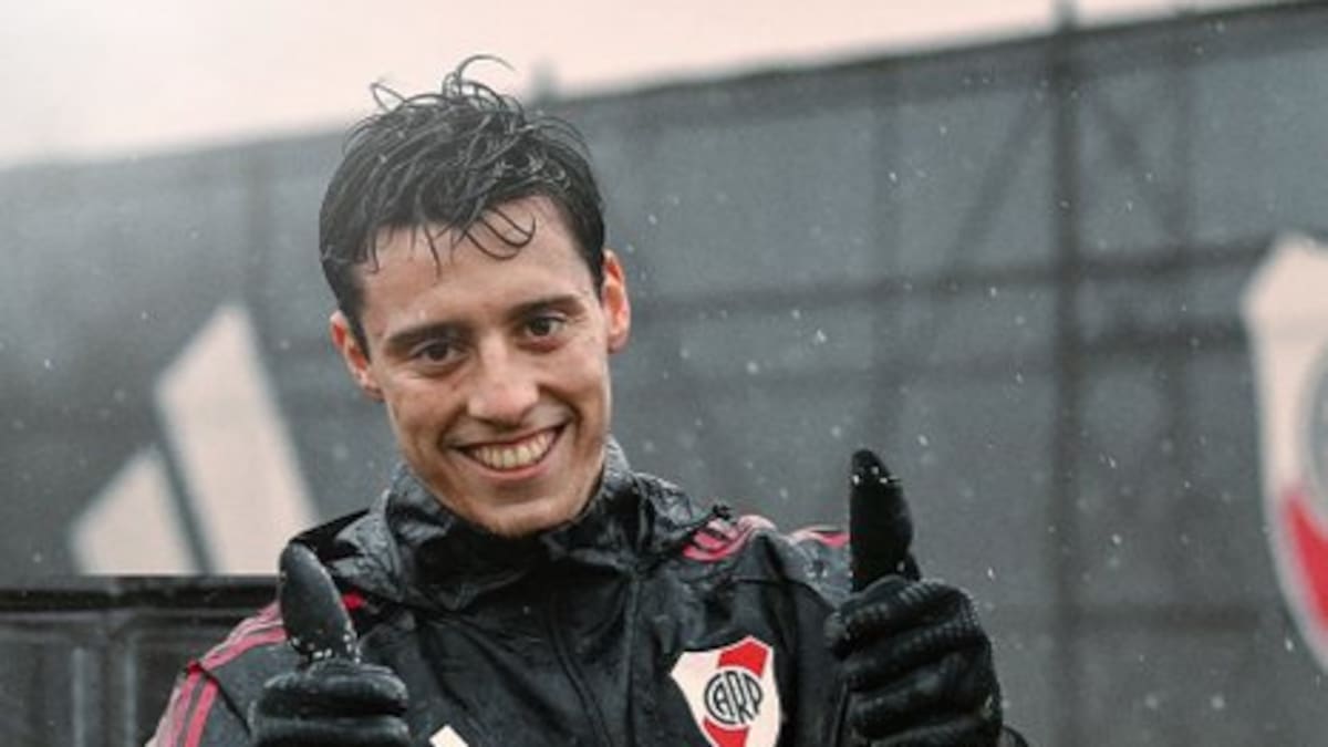 La increíble vida de Santiago Beltrán: de atajar en el barrio a custodiar el arco de River en la pretemporada