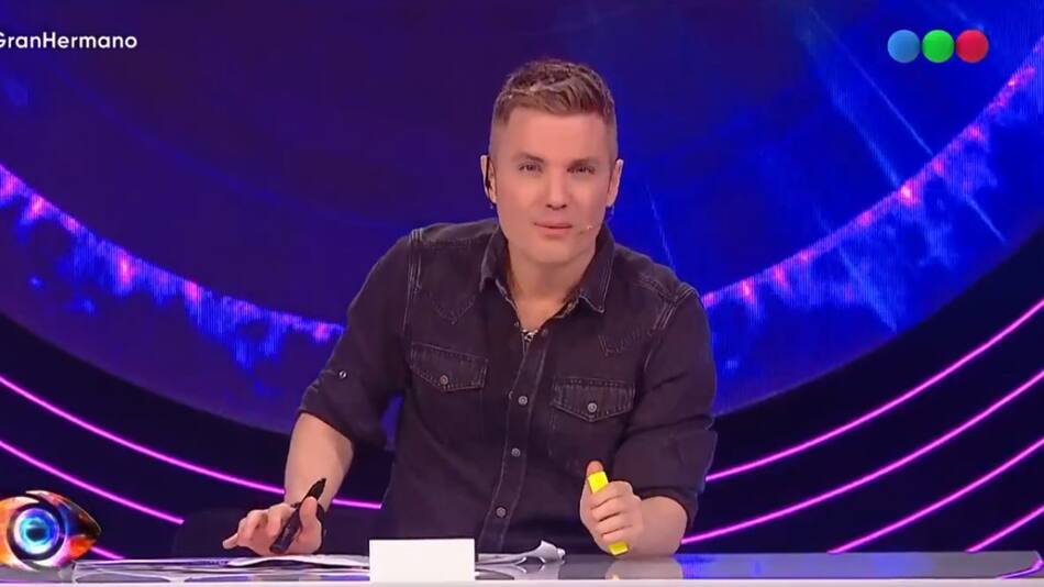 Santiago del Moro en Gran Hermano 2025. Foto: Captura,