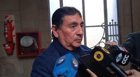 Luis Campos, intendente de Alberdi, Tucumán. Foto: Facebook / Canal 10 Tucumán.