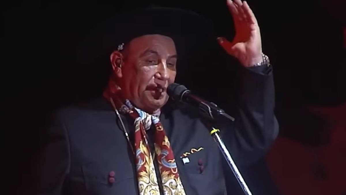 El artista de folklore pidió por la liberación del gendarme Nahuel Gallo.