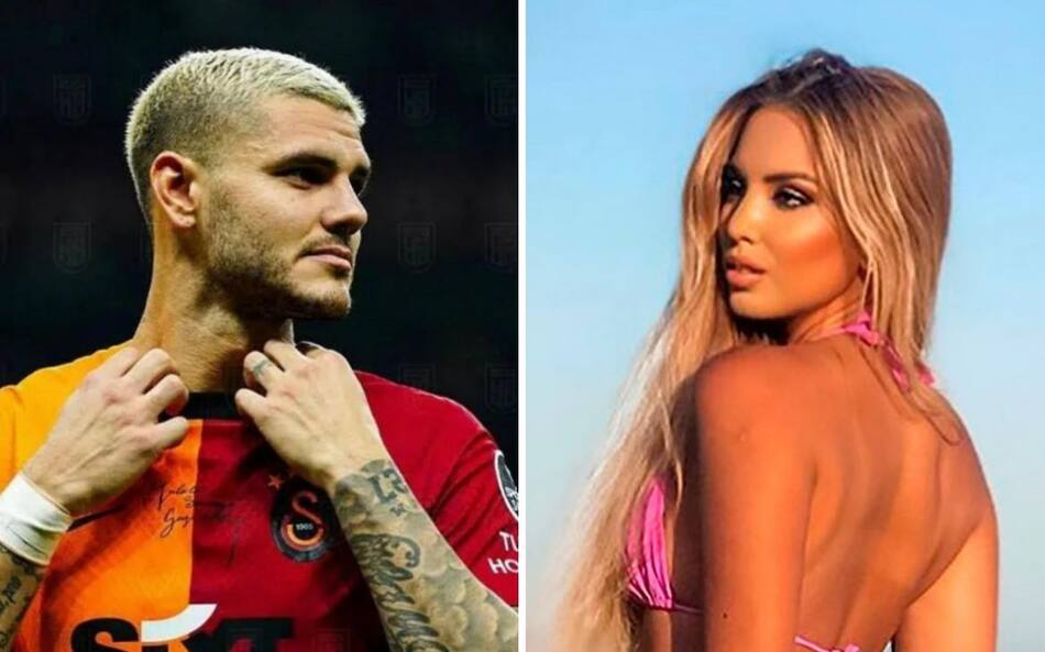 Mauro Icardi y Candela Lecce. Foto: Instagrams.