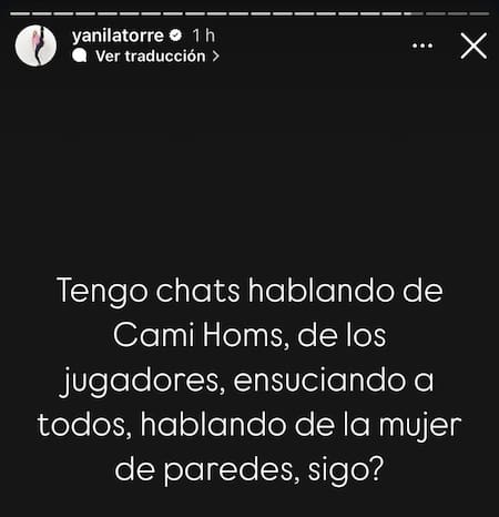 Pelea Wanda Nara y Yanina Latorre. Foto: Instagram.
