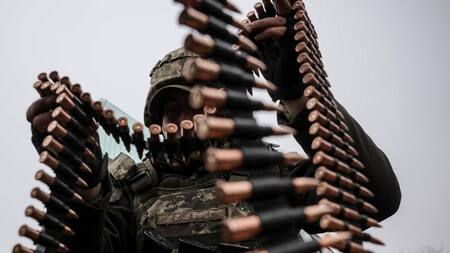 Armamento; guerra Rusia-Ucrania. Foto: Reuters.