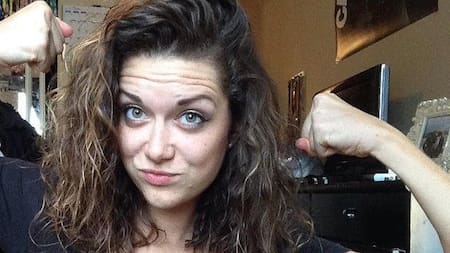 Katie Donell, "La reina del ejercicio". Foto: X @wizfun