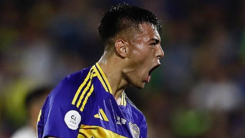 Aaron Anselmino; Boca Juniors. Foto: Instagram @aaron.anselmino.