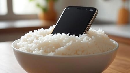 ¿La forma más efectiva de secar tu celular por dentro si cayó al agua?
