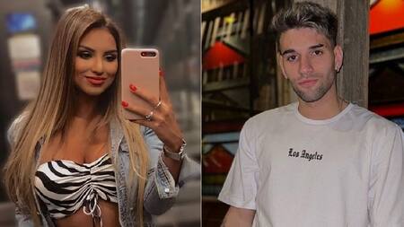 Cande Lecce y Lucca Bardelli. Foto: capturas.