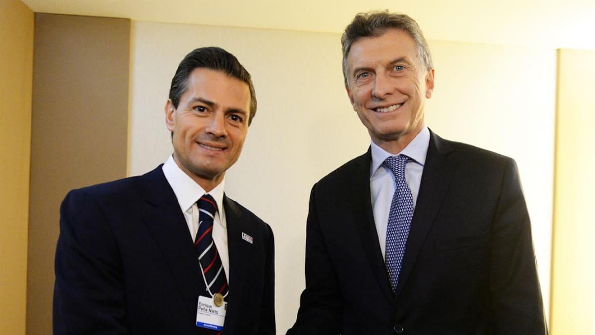 Peña Nieto y Macri