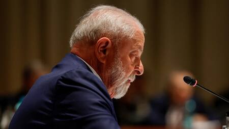 Lula da Silva en la Cumbre de los BRICS. Foto: Reuters.