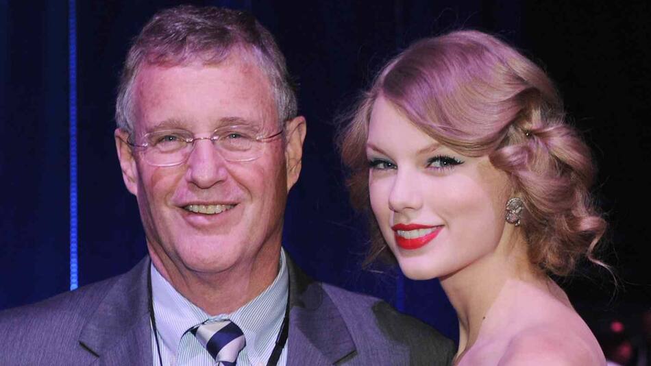 Scott y Taylor Swift. Foto: X/TaylorStatus