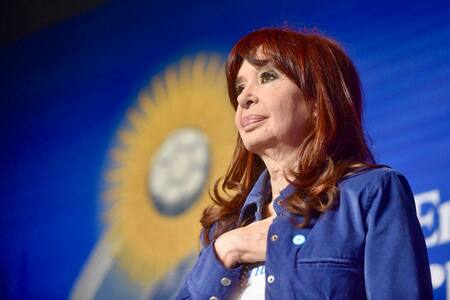 Cristina Fernández de Kirchner en el acto del Encuentro de la Cultura Popular. Foto: Prensa.