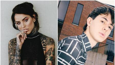 Cande Tinelli y Dante Ortega. Fotos: archivo - Instagram/_danteortega_