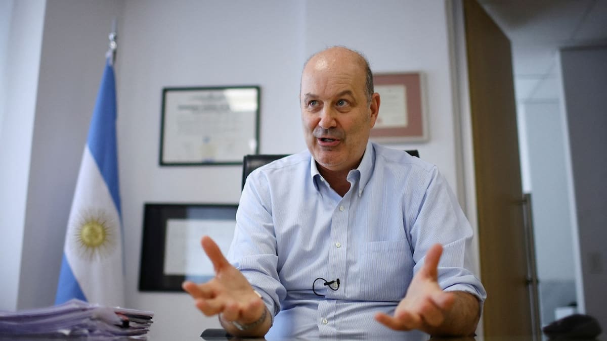 Federico Sturzenegger, ministro de Desregulación y Transformación del Estado.