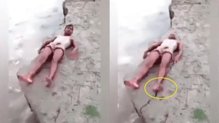 Video viral: sensual selfie en la playa