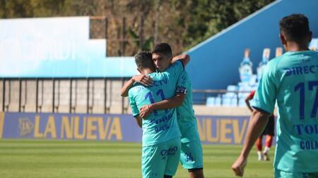 Festejo de Godoy Cruz en la Copa Argentina
