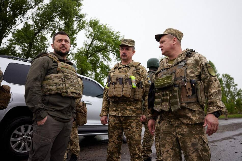 Conflicto Rusia-Ucrania, Guerra, Volodimir Zelenski, AFP
