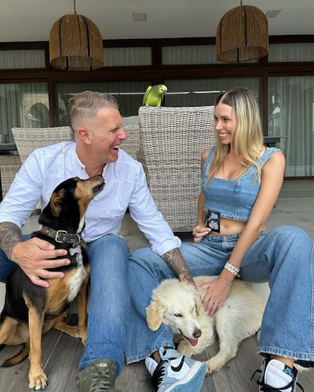 Alejandro Fantino y Coni Mosqueira esperan su primer hijo juntos. Foto: Instagram.